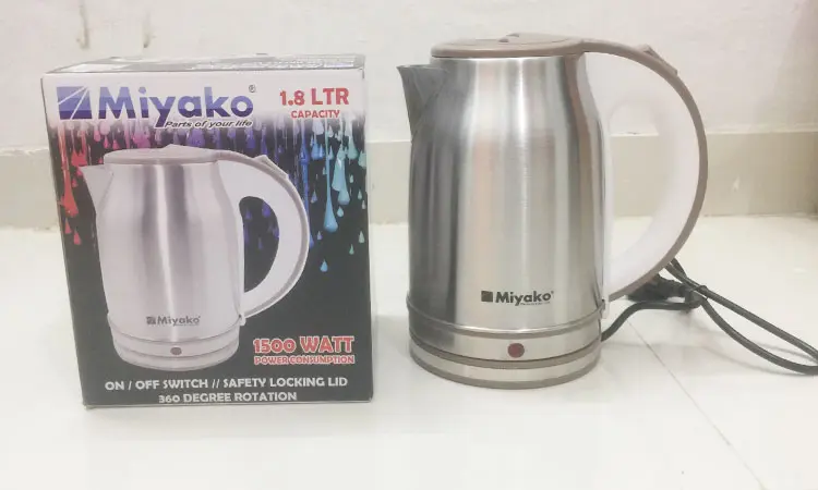 Picture of Miyako water heater/ electric kettle 1.8 Liter /2.2 Liter(Silver805)