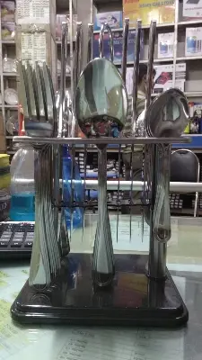 Picture of 24 Pieces Stainless Steel Cutlery set(Steel)