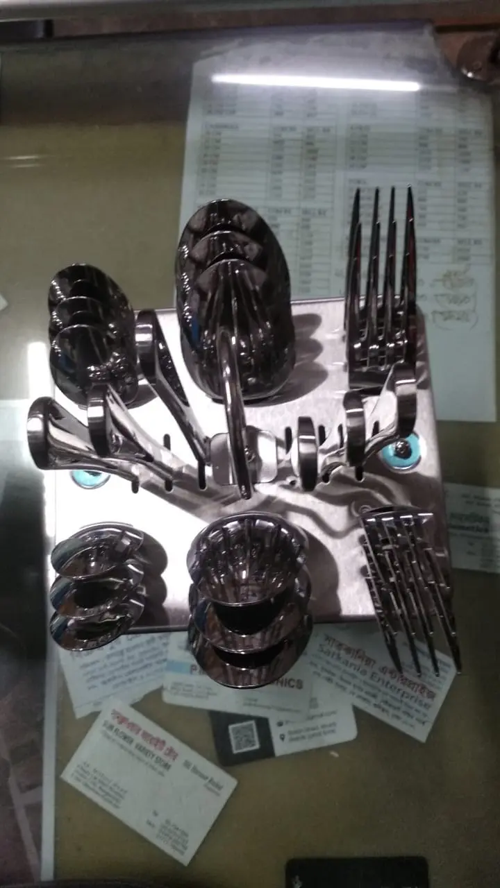 Picture of 24 Pieces Stainless Steel Cutlery set(Steel)