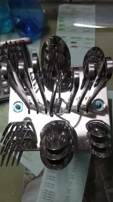 Picture of 24 Pieces Stainless Steel Cutlery set(Steel)