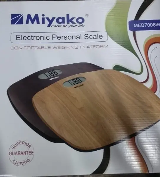 Picture of Miyako Digital Weight Machine 7006 (Wooden design)(Multicolor)