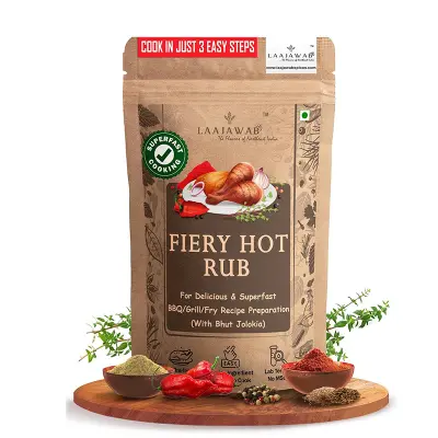 Picture of Fiery hot rub -130gm