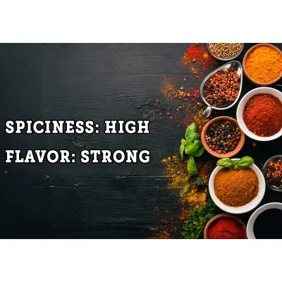 Picture of Fiery hot rub -130gm