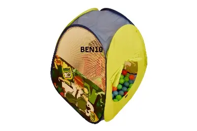 Picture of Ben10 Tent House 100 Balls (Multicolour)(Multicolor)