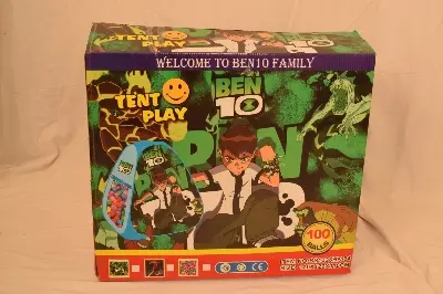 Picture of Ben10 Tent House 100 Balls (Multicolour)(Multicolor)