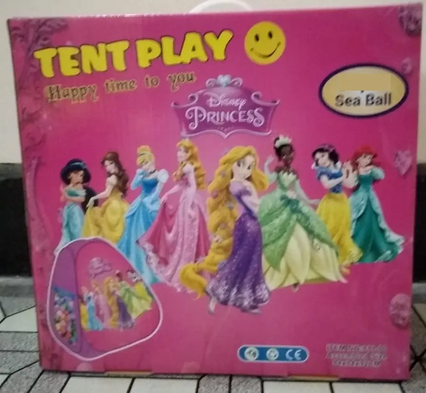 Picture of Princess Tent House 100 Balls (Multicolour)(Multicolor)
