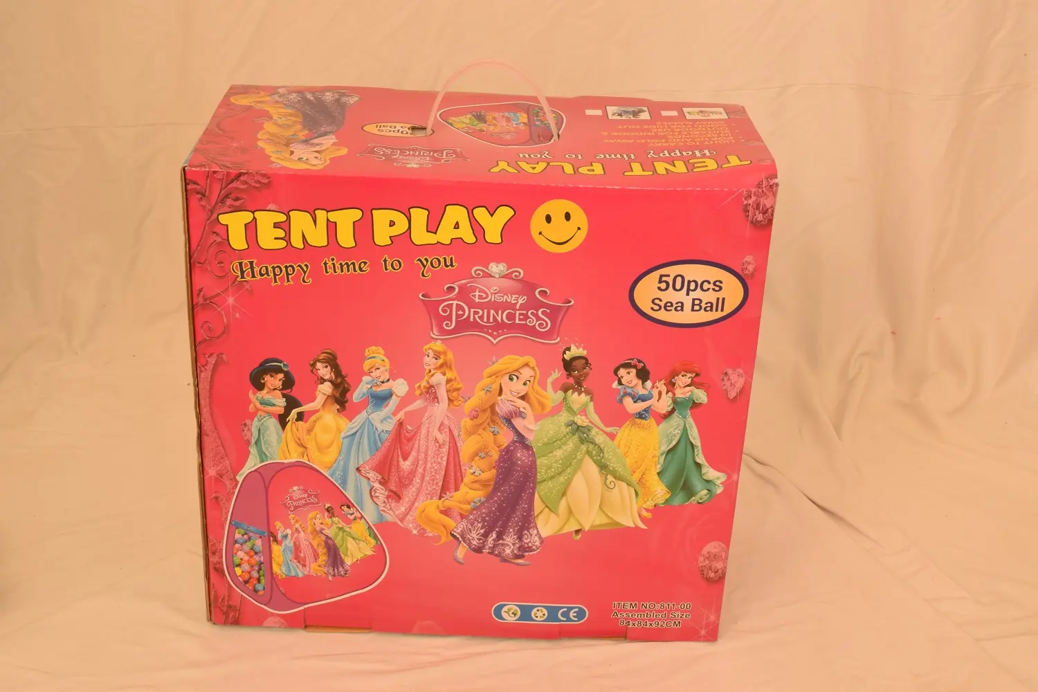 Picture of Princess Tent House 50 Balls (Multicolour)(Multicolor)