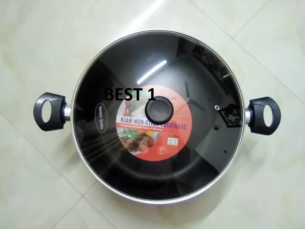 Picture of Kiam Non Stick Casserole (Sauce Pan) With Glass Lid 36cm(Multicolor)