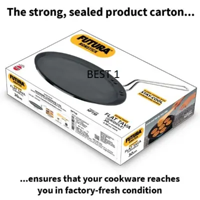 Picture of Futura Nonstick Flat Tava 30 cm, 4.88 mm(Black)