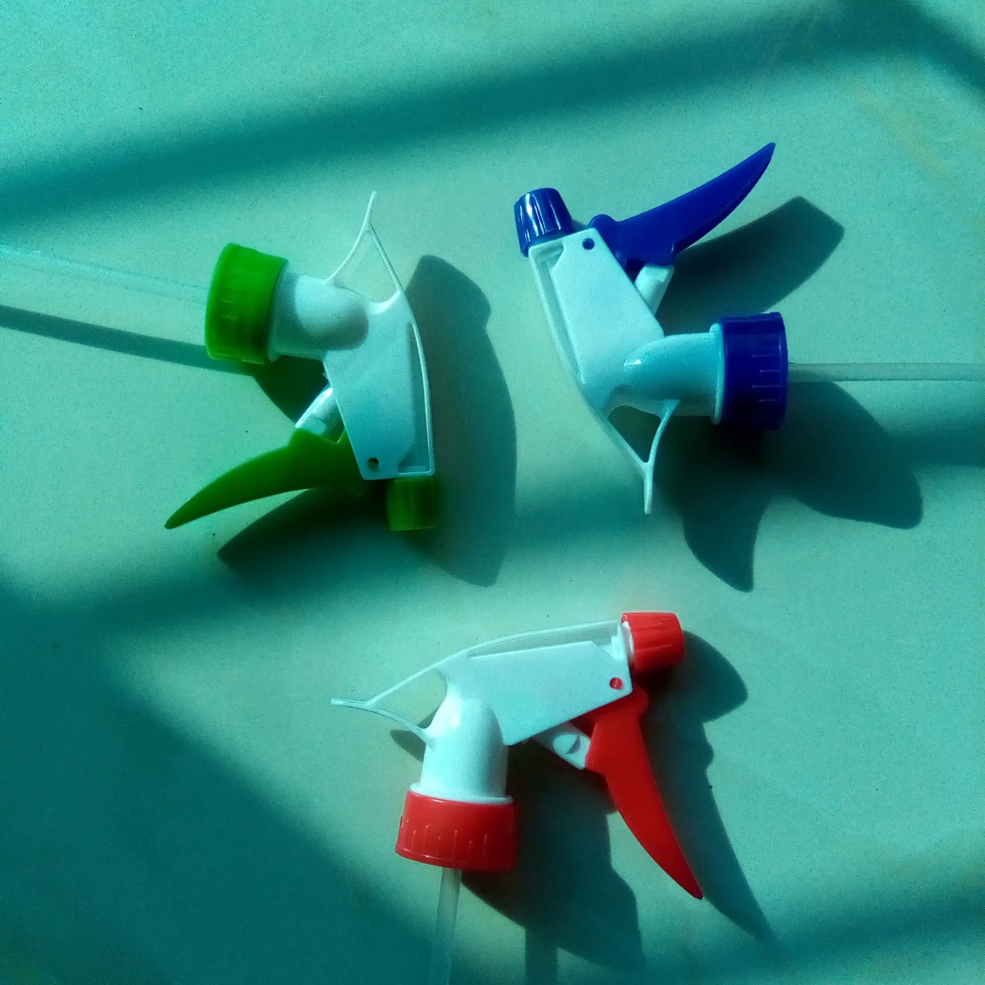 Picture of Water Spray Nozzle Trigger with pipe for Bottle and Sprayer 10 PCS Sprayer MIXED COLOR(Multicolor)