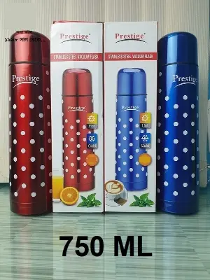 Picture of 750ML ALL STEEL HOT/COLD WATER FLASK/TEA FLASKS/VACUUM BOTTLE(Multicolor)