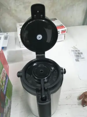 Picture of Prestige Stainless Steel Flask 4 Liter For Tea And Coffee , For Home, Shop Or Office Use(Multicolor)