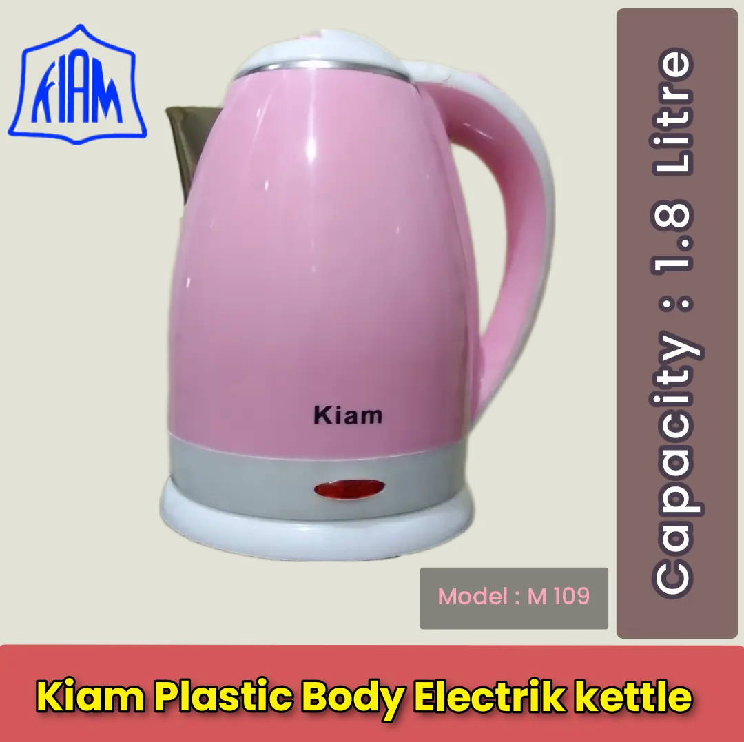 Picture of Water Heater/ Electric Kettle 1.8/ 2 Liter for Make tea, coffee and Hot water (MIXED COLOR)(MultiColor)