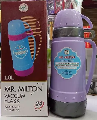 Picture of Mr. Milton Mixed Color Vacuum Flask 1 Liter (Hot & Cold)(Multicolor)