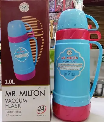 Picture of Mr. Milton Mixed Color Vacuum Flask 1 Liter (Hot & Cold)(Multicolor)