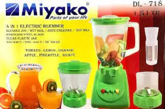 Picture of Miyako 4 in 1 Blender DL-718 (Mixed color)
