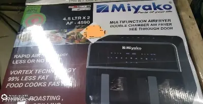 Picture of Miyako Digital Double Chamber Air Fryer AF-4590(Multicolor)