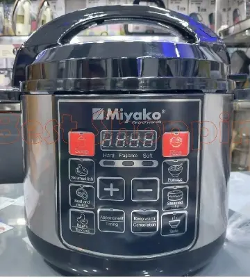 Picture of Miyako 5 Liter Electric Pressure Cooker EPC-502 With 8 Cooking Setup(Multicolor)
