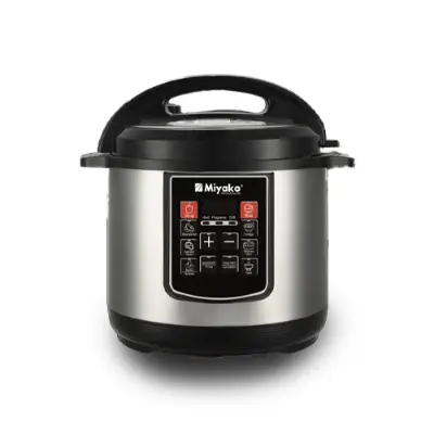 Picture of Miyako 5 Liter Electric Pressure Cooker EPC-502 With 8 Cooking Setup(Multicolor)