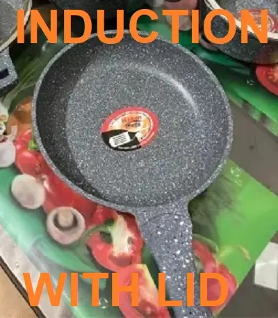 Picture of Kiam Die-casting 26cm Frypan With Glass Lid (Induction)(DIECAST26)