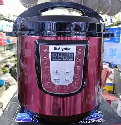 Picture of Miyako 10 Liter Electric Pressure Cooker EPC-1017 With 12 Cooking Setup(Multicolor)