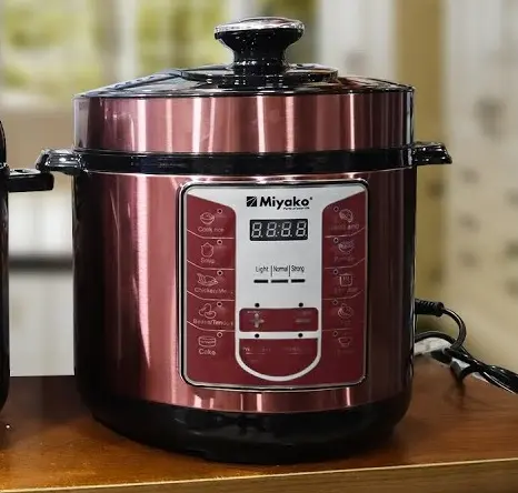 Picture of 6 Liter Miyako Electric Pressure Cooker EPC-612 With 10 Cooking Setup(Multicolor)