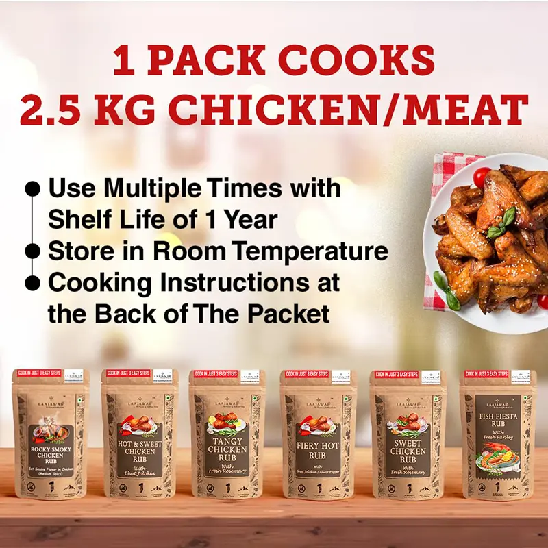 Picture of blazing thyme rub -130gm