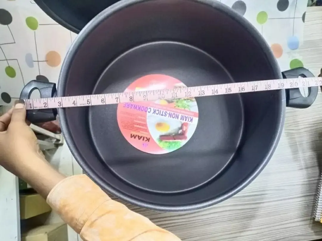 Picture of Kiam 40cm Marble Coated Party Casserole With Lid(Multicolor)