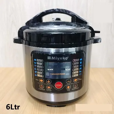Picture of 6 Liter Miyako Electric Pressure Cooker Cooker EPC-07 DOUBLE POT(Multicolor)