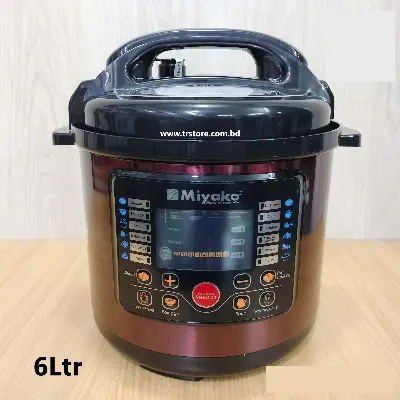 Picture of 6 Liter Miyako Electric Pressure Cooker Cooker EPC-09 DOUBLE POT(Multicolor)