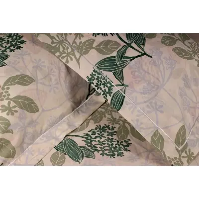 Picture of 100% Premium Cotton Bedsheet.  Set Includes 1 Bedsheet and 2 Pillow Covers