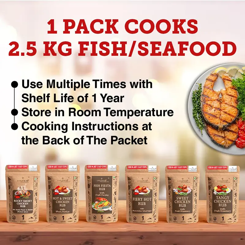 Picture of Fish fiesta rub -50gm