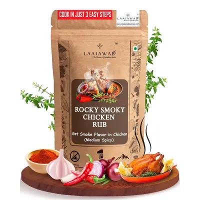 Picture of rocky smoky chicken rub -50gm