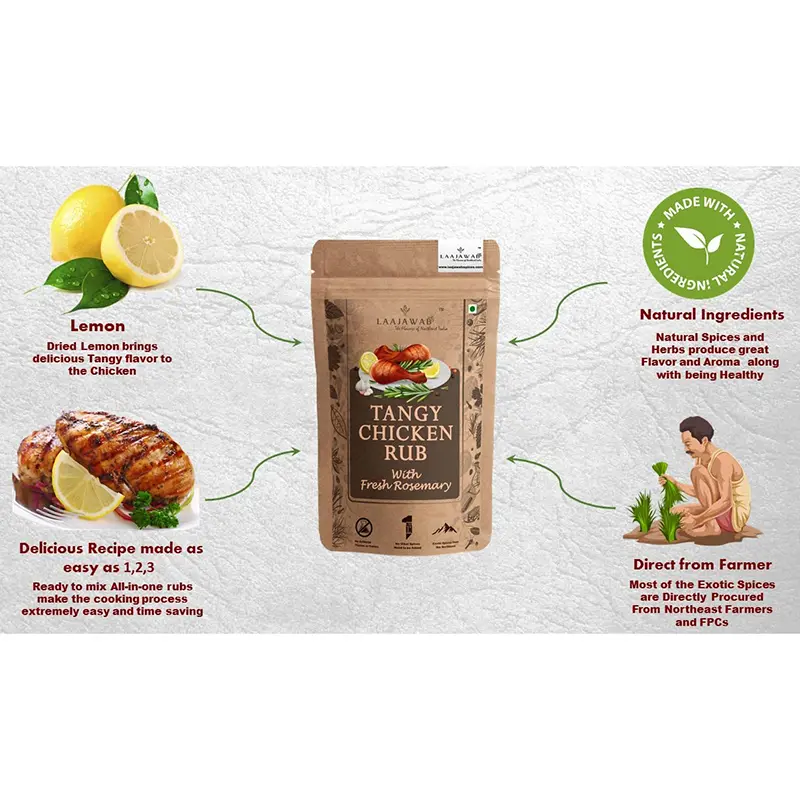 Picture of tangy chicken rub -50gm