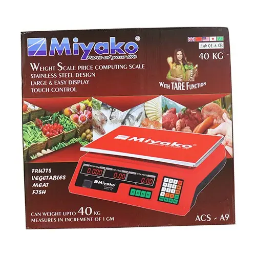 Picture of Miyako Automatic Kitchen Scale ACS-A9 (2GM TO 40KG)(Multicolor)