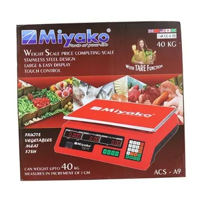Picture of Miyako Automatic Kitchen Scale ACS-A9 (2GM TO 40KG)(Multicolor)