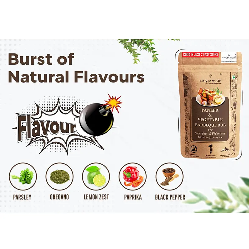 Picture of paneer & vegetable barbeque rub -50gm
