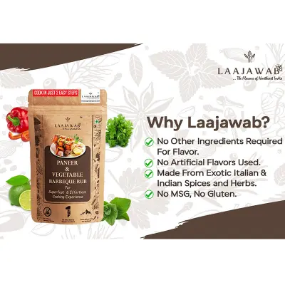 Picture of paneer & vegetable barbeque rub -50gm