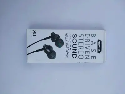 Picture of Remax RM 501 In-Ear Earphone Stereo Headset Metal Body - Black