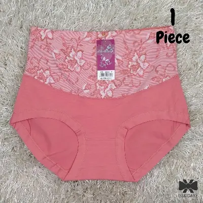 Picture of 1 Pieces 1 Color  Loxicave Imported Premium Panty Stylish panty cotton panty comfortable panty flower print panty BAPA01 - Multicolor
