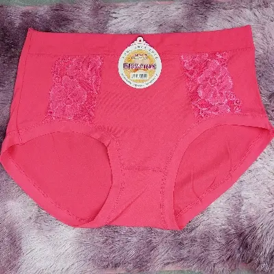 Picture of 4 Pieces 4 Color Loxicave Imported Premium Panty Stylish panty cotton panty comfortable panty flower print panty BAPA02