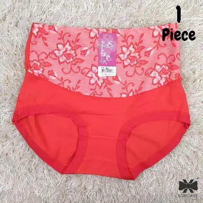 Picture of 1 Pieces 1 Color  Loxicave Imported Premium Panty Stylish panty cotton panty comfortable panty flower print panty BAPA01 - Multicolor