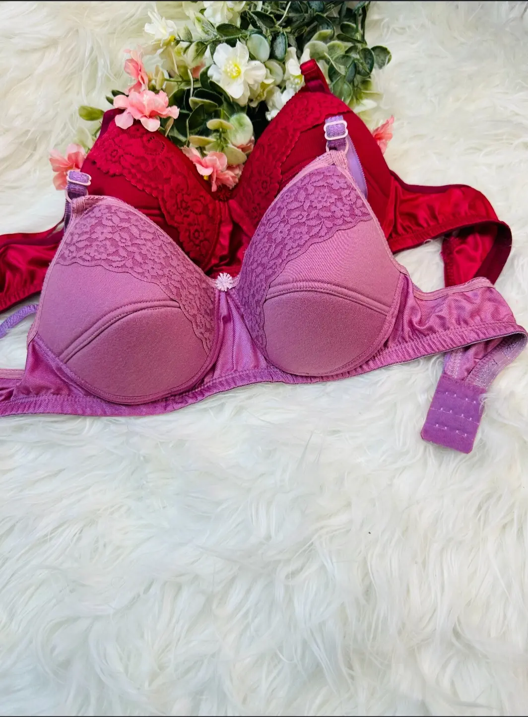 Picture of 1 peace soft comfort premium quality foam bra - Multicolor