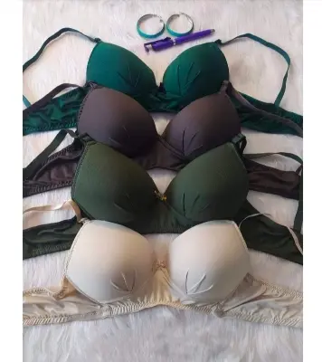 Picture of 4 peace Elegant Women's Comfort-Fit Padded Bras 4-Pack in Assorted Colors - Multicolor