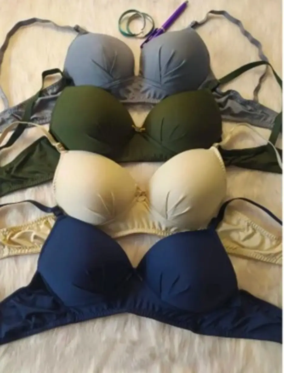 Picture of 4 peace Elegant Women's Comfort-Fit Padded Bras 4-Pack in Assorted Colors - Multicolor