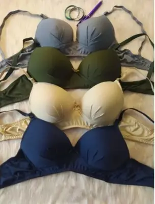 Picture of 4 peace Elegant Women's Comfort-Fit Padded Bras 4-Pack in Assorted Colors - Multicolor