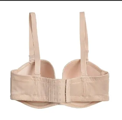 Picture of 1 peace china export quality deluxe comfortable stylish padded foam bra for women - Multicolor