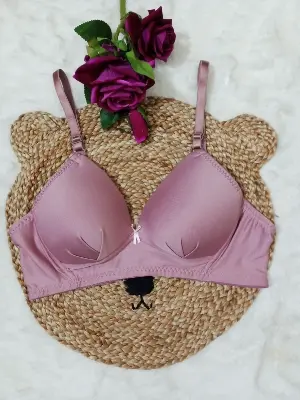 Picture of 1 peace  Cotton Foam Bra | Wireless Bra For Women | multicolor Solid Color original picture upload