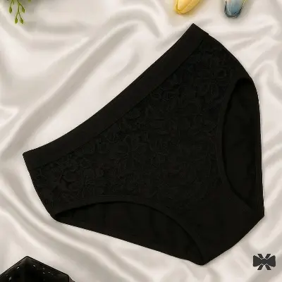 Picture of 3 Pack 3 Color  Loxicave Premium Panty Stylish panty Short Panty - Multicolor