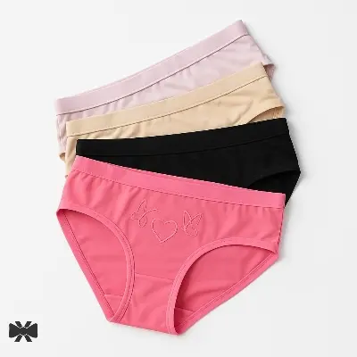 Picture of 3 Pack 3 Color Thai Premium Panty Stylish panty Short Panty Hot Panty Cotton Panty Net Panty Boxer Women panty Soft panty guddi bra like me bra indian bra Modern panty Shorts sleepwear Sana Panty - Panty - Panty - Not Specified